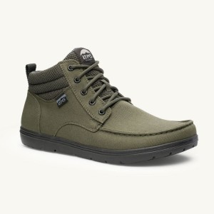 Lems Boulder Boot Mid Vegan Stiefel Damen Olivgrün | DEWBSUE