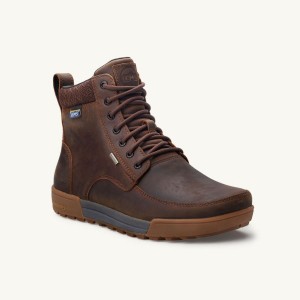 Lems Boulder Summit Wasserdichte Stiefel Damen Braun | DERGHEU