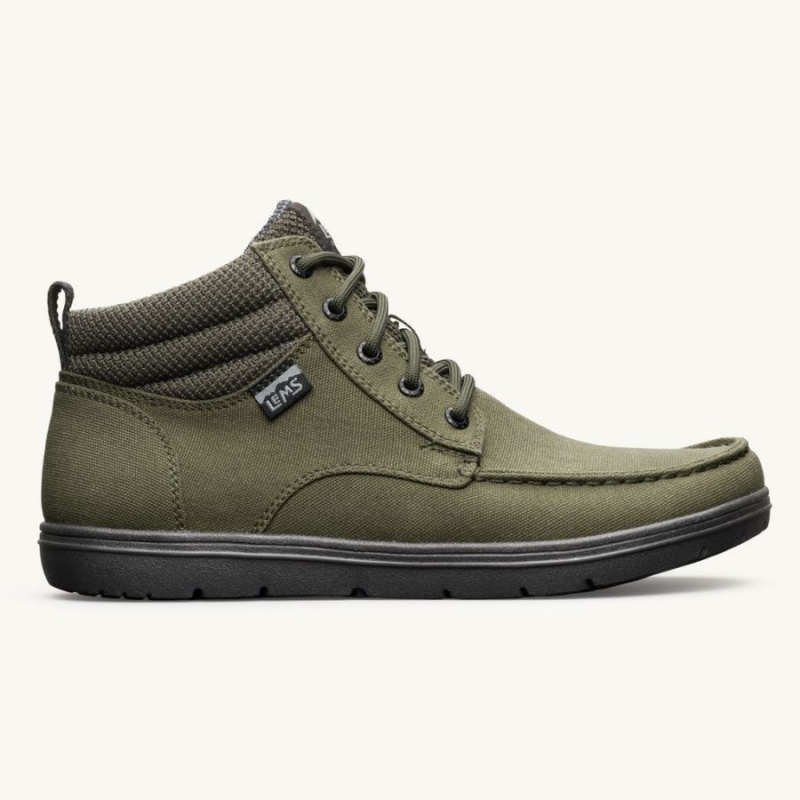 Lems Boulder Boot Mid Vegan Stiefel Damen Olivgrün | DEWBSUE