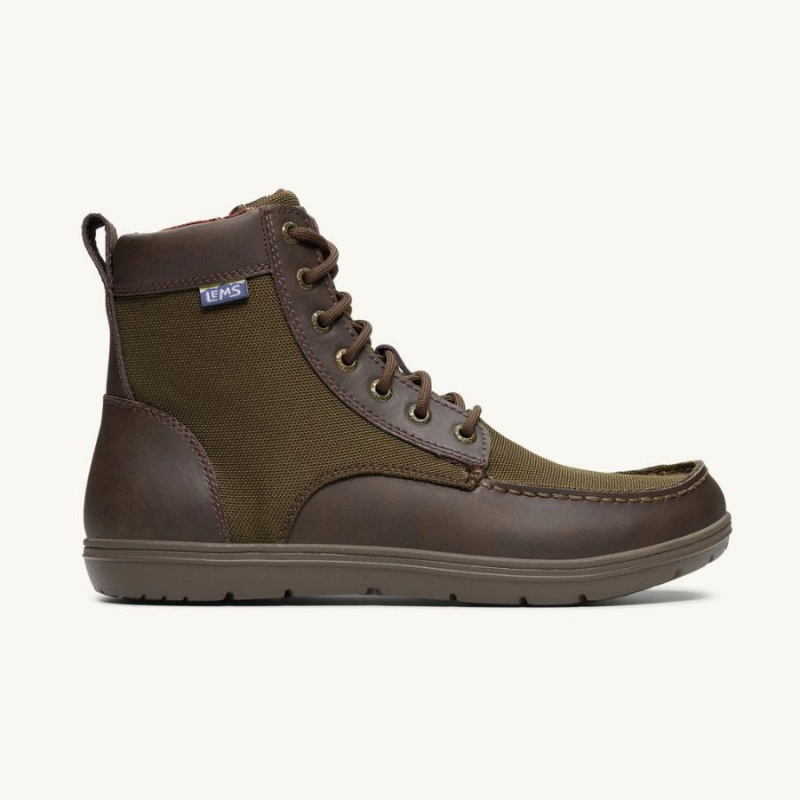 Lems Boulder Boot Nylon Stiefel Herren Braun | DEHFXIS