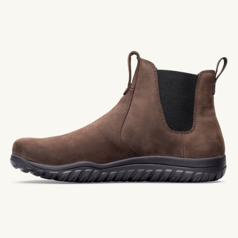 Lems Chelsea Boot Wasserdichte Stiefel Herren Braun | DERCKQO