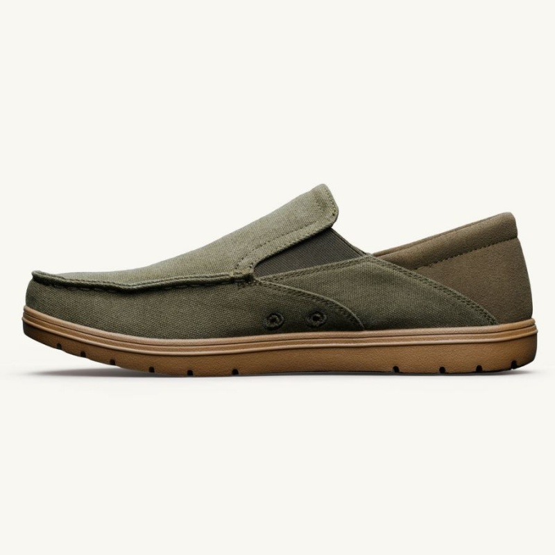 Lems Drifter Schuhe Damen Olivgrün | DEQNYSC