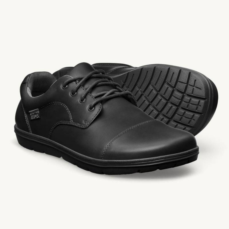 Lems Nine2Five Schuhe Herren Schwarz | DEGHLCU