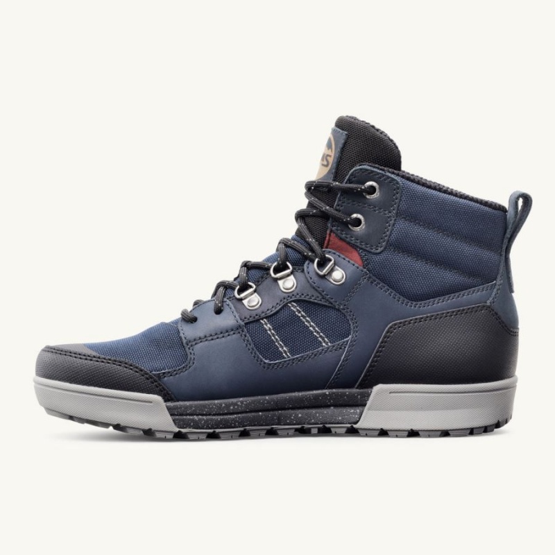 Lems Outlander Wasserdichte Boot Stiefel Damen Navy | DEOTZXH