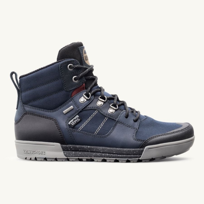 Lems Outlander Wasserdichte Boot Stiefel Damen Navy | DEOTZXH