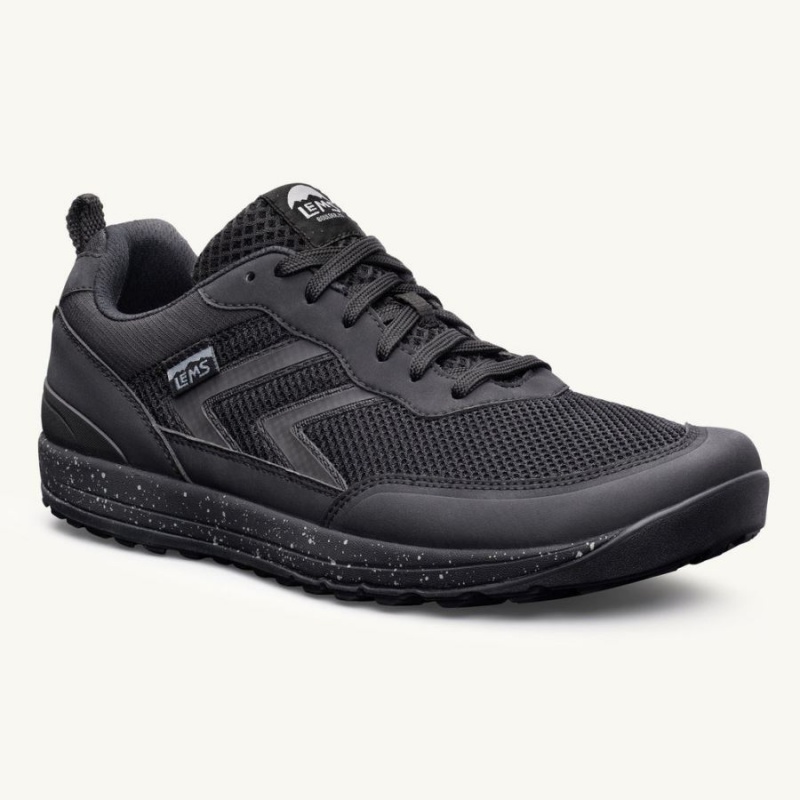 Lems Primal Pursuit Sneakers Damen Schwarz | DEMXLAN