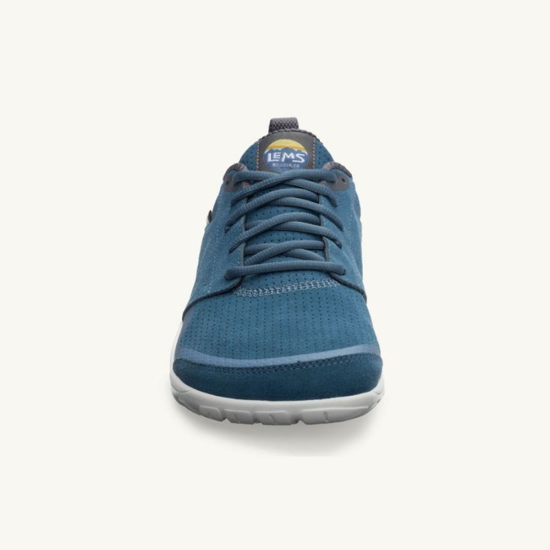 Lems Primal Zen Wildleder Sneakers Damen Blau | DEBVSJD