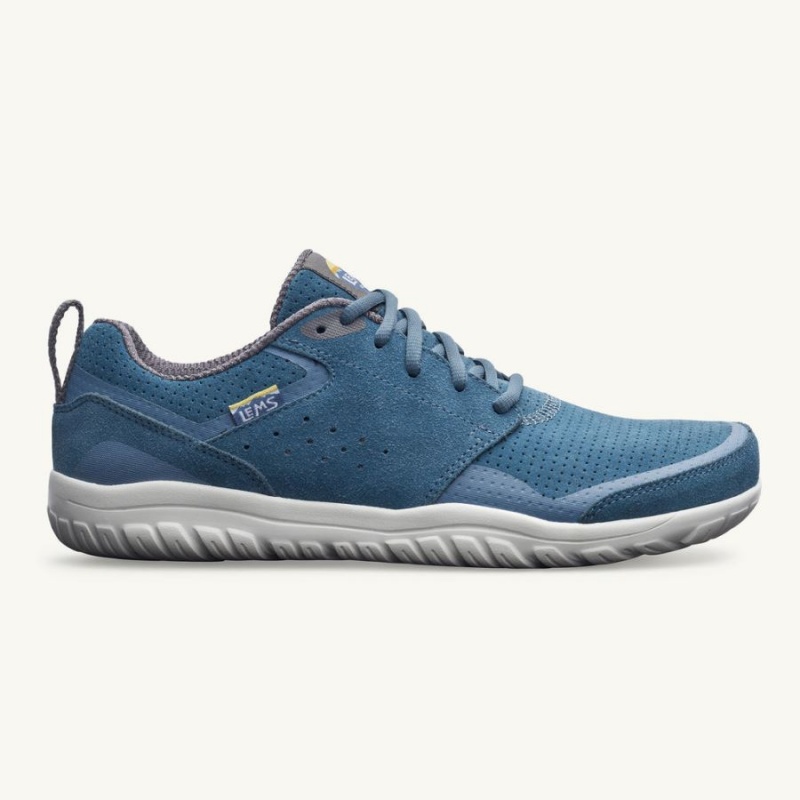 Lems Primal Zen Wildleder Sneakers Damen Blau | DEBVSJD