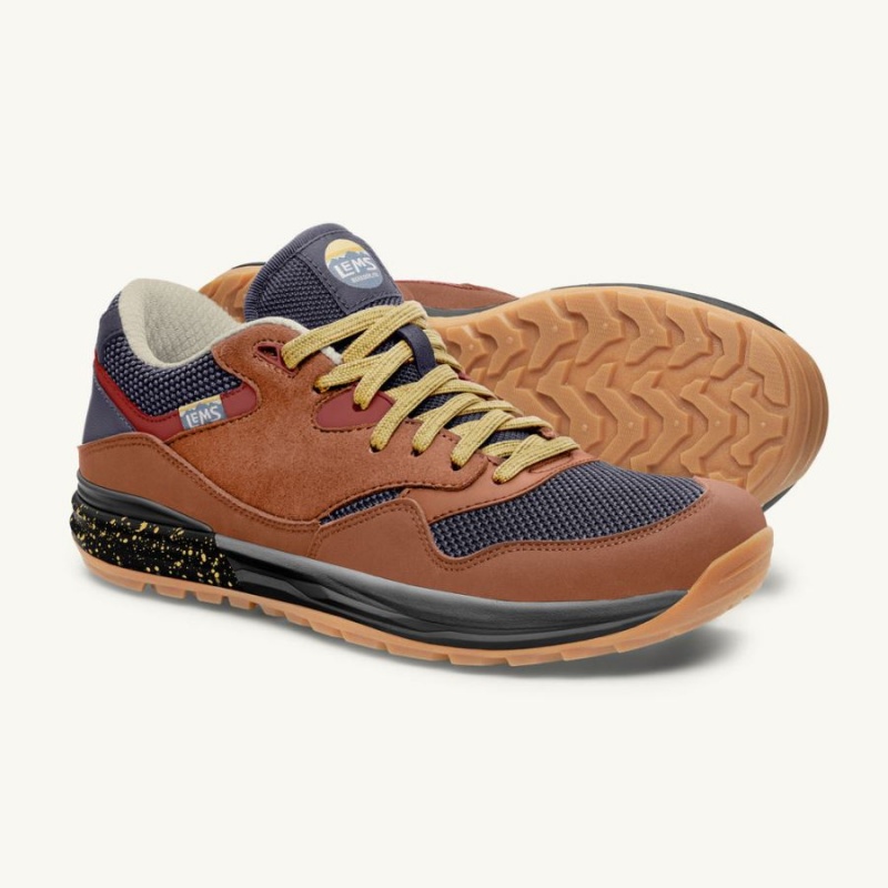 Lems Trailhead Sneakers Damen Braun | DEFSJPV